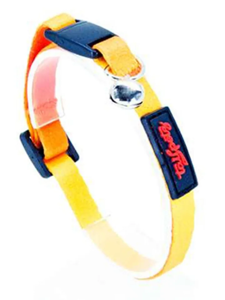 Paws&Whiskers Hunde<Katzenhalsband in Gelb