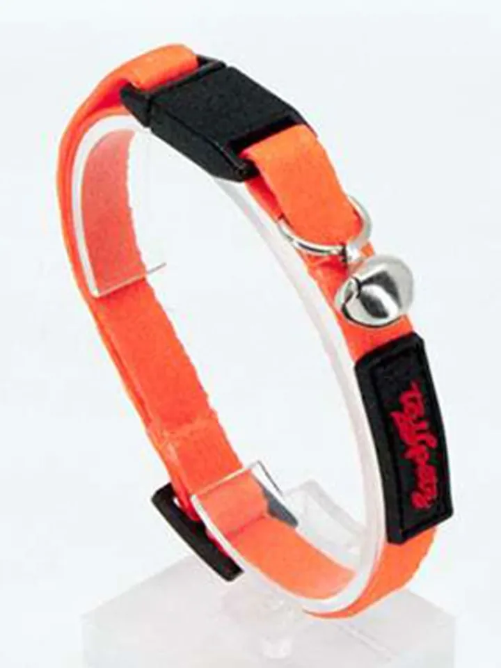 Paws&Whiskers Hunde<Katzenhalsband in Orange