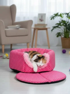 Paws&Whiskers Katzen<Katzenhöhle in Pink