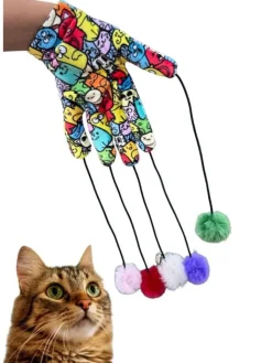Paws&Whiskers Katzen<Katzenspielzeug in Bunt - (H)25 cm