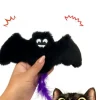 Paws&Whiskers Katzen<Katzenspielzeug in Schwarz - (L)17 x (B)18 cm