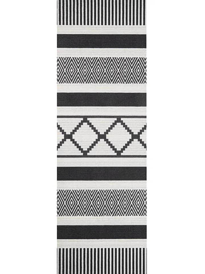 Zala Living Teppiche & Fußmatten<Küchenläufer "Cook & Clean" in Creme/ Schwarz