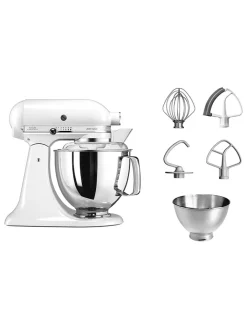 KitchenAid Küchenelektronik<Küchenmaschine "Artisan" in Weiß - 4,8 l