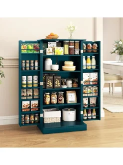 COSTWAY Regale & Schränke<Küchenschrank 120cm in Grün