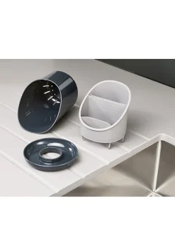 JosephJoseph Putz- & Waschutensilien<Küchenutensilien-Organizer "Dock" in Dunkelgrau/ Grau - (H)19 cm