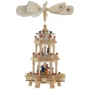 Hollybell Kerzen, Vasen & Mehr<Kerzenhalter in Beige - (B)14,5 x (H)31 x (T)12,5 cm