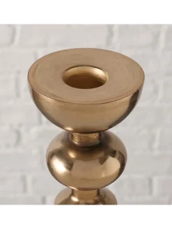 Boltze Kerzen, Vasen & Mehr<Kerzenleuchter "Glory" in Gold - (H)21 cm