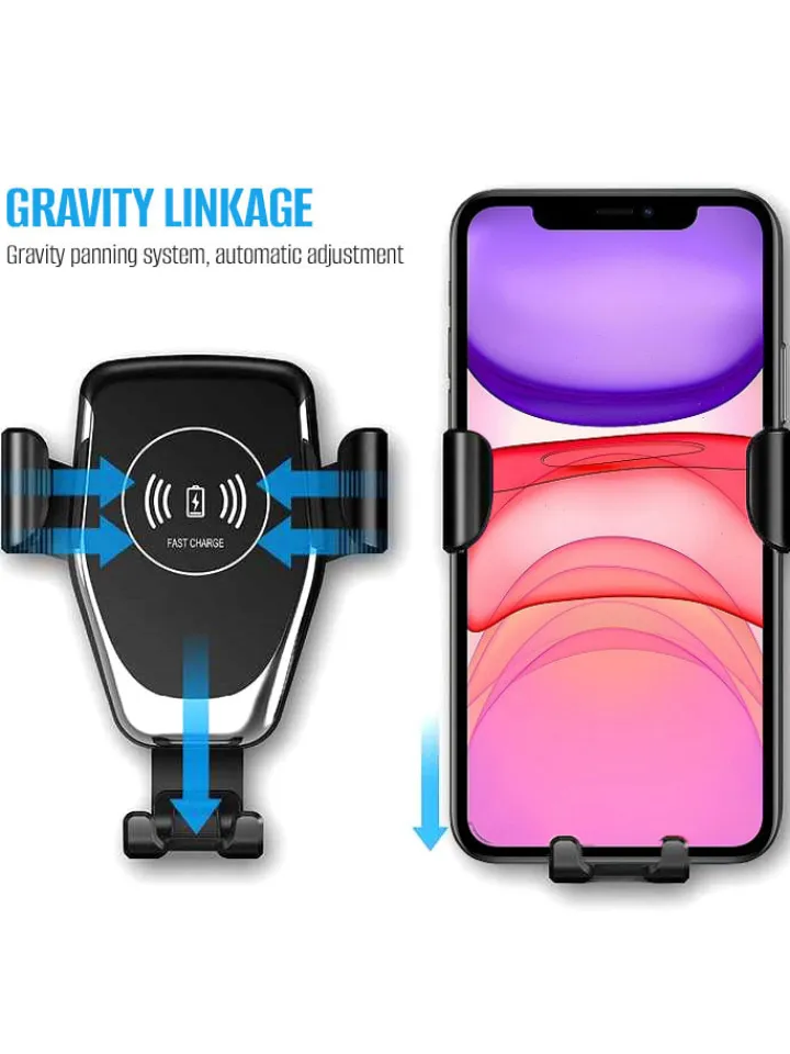 SWEET ACCESS Technikzubehör<Kfz-Smartphone-Halterung mit Ladefunktion in Schwarz