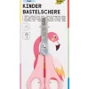 folia PAPER Kreativbedarf & Do-It-Yourself<Kinder-Bastelschere "Rund" (Überraschungsprodukt)