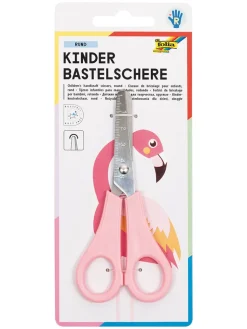 folia PAPER Kreativbedarf & Do-It-Yourself<Kinder-Bastelschere "Rund" (Überraschungsprodukt)