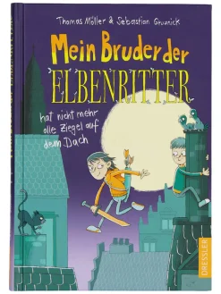 Dressler Verlag GmbH Bücher<Kinderbuch "Mein Bruder der Elbenritter hat nicht mehr alle Ziegel auf dem Dach"