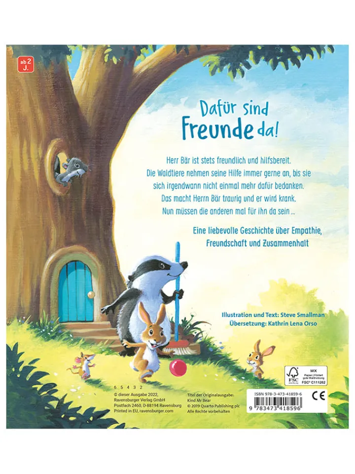 Ravensburger Bücher<Kinderbuch "Weil wir Freunde sind"