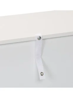 relaxdays Kindermöbel|Regale & Schränke<Kinderregal in Weiß - (B)102 x (H)60 x (T)30 cm
