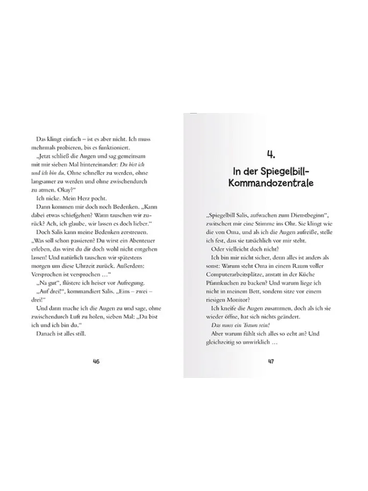 Ravensburger Bücher<Kinderroman "Hilfe, ein Spiegelbild"