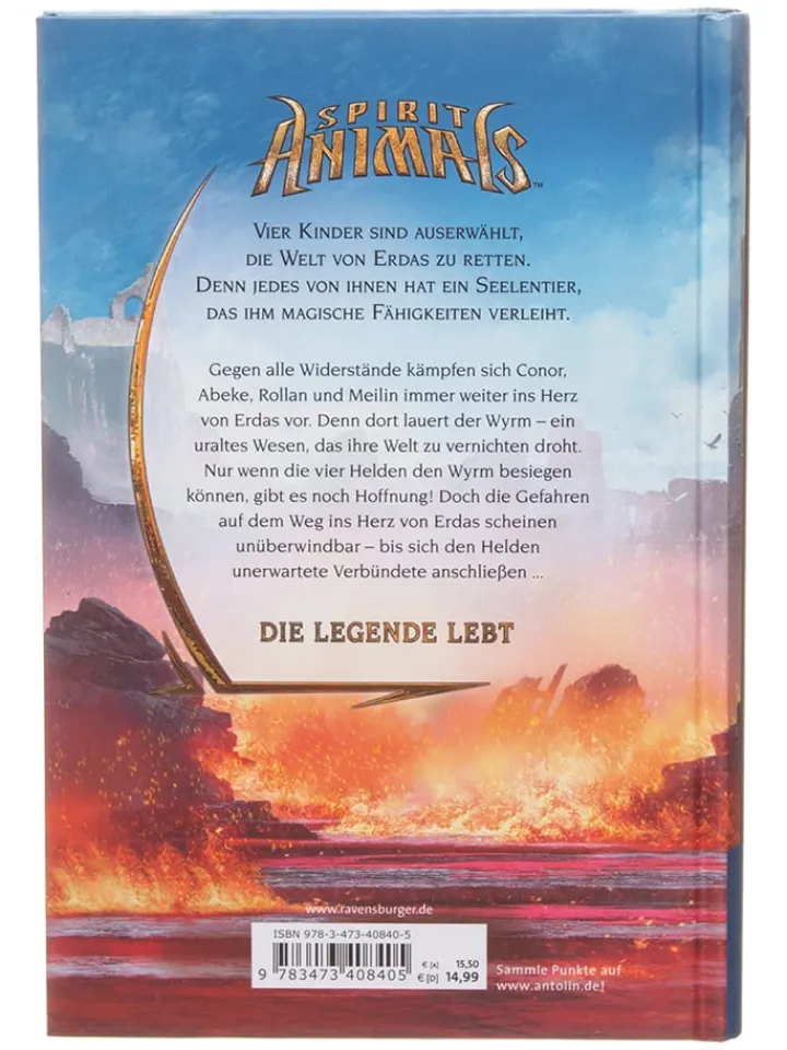 Ravensburger Bücher<Kinderroman "Spirit Animals, Band 11 - Welt brennt"