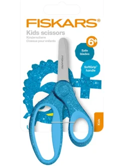 Fiskars Weitere Haushaltshelfer<Kinderschere in Hellblau - (L)13 cm - ab 6 Jahren