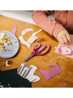 Fiskars Weitere Haushaltshelfer<Kinderschere in Pink - (L)13 cm - ab 6 Jahren