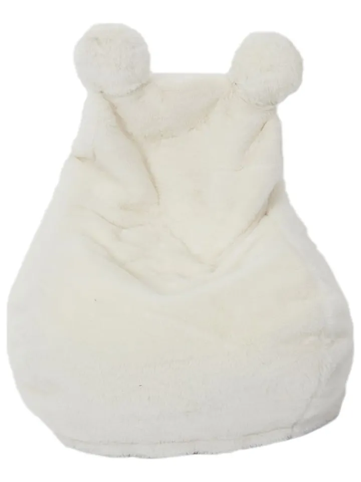The Home Deco Kids Sitzmöbel<Kindersitzsack in Weiß - (B)40 x (H)54 x (T)50 cm
