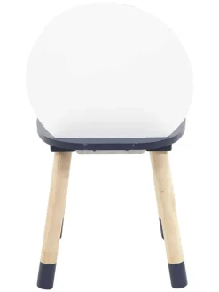 The Home Deco Kids Kindermöbel|Sitzmöbel<Kinderstuhl "Monsieur Heureux" in Blau - (B)28 x (H)52 x (T)28 cm