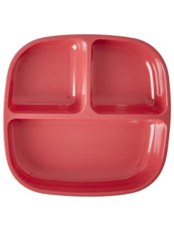 Rice Gedeckter Tisch<Kinderteller in Rosa - (L)18,5 x (B)18,7 cm