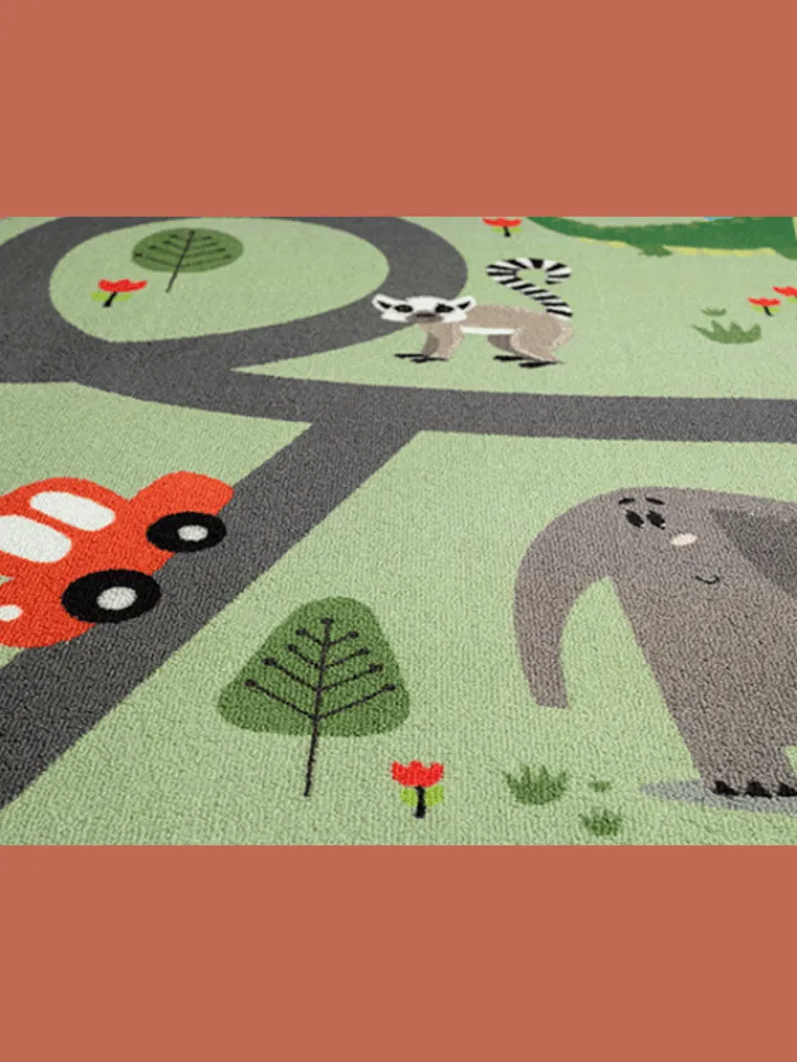 the carpet Outdoorteppiche<Kinderteppich Happy Life D in Grün