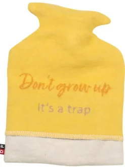 David Fussenegger Wärmflaschen & -Kissen<Kinderwärmflasche "Don't Grow Up" in Gelb