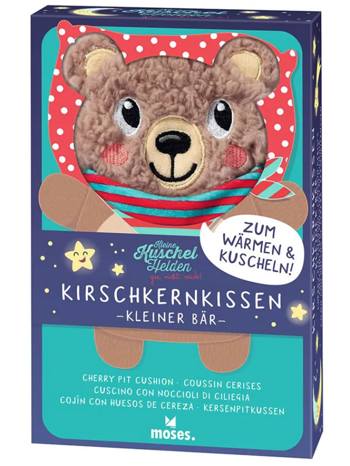 moses. Wärmflaschen & -Kissen<Kirschkernkissen "Bär" in Hellbraun - ab 24 Monaten