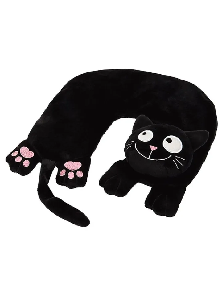 moses. Kindermöbel|Wärmflaschen & -Kissen<Kirschkernkissen "The Cat" in Schwarz - (L)31 x (B)29 cm