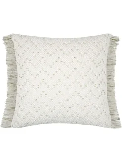 STOF France Kissen & Kissenhüllen<Kissen "Amazonica" in Creme/ Grün - (L)45 x (B)45 cm
