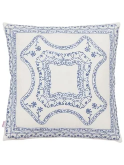 Rice Kissen & Kissenhüllen<Kissen in Blau - (L)50 x (B)50 cm