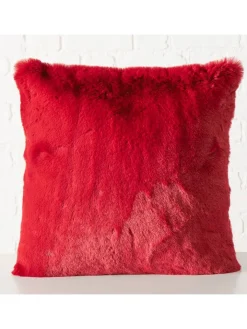 Boltze Kissen & Kissenhüllen<Kissen "Liz" in Rot - (L)45 x (B)45 cm