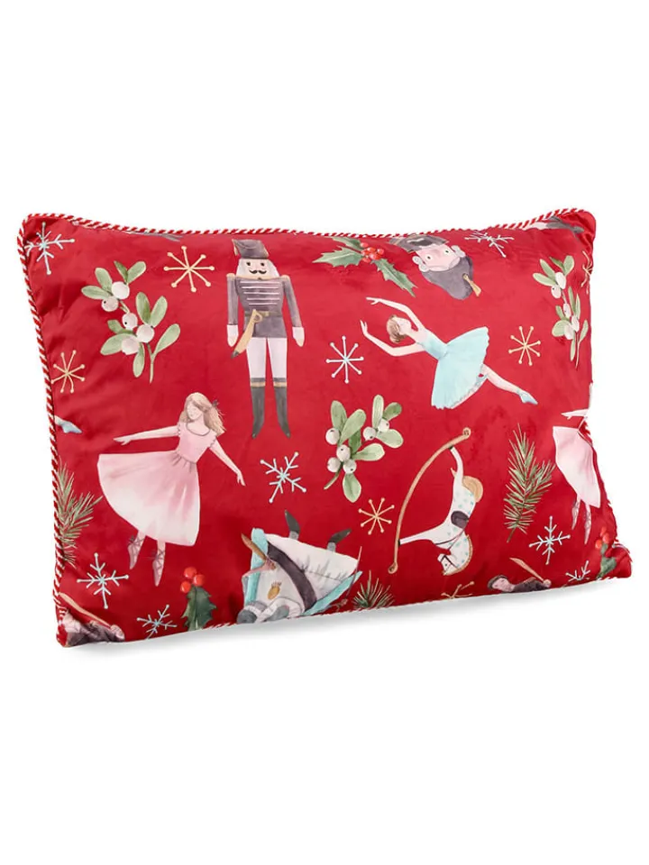 Bizzotto Kissen & Kissenhüllen<Kissen "Lukas" in Rot - (L)40 x (B)60 cm
