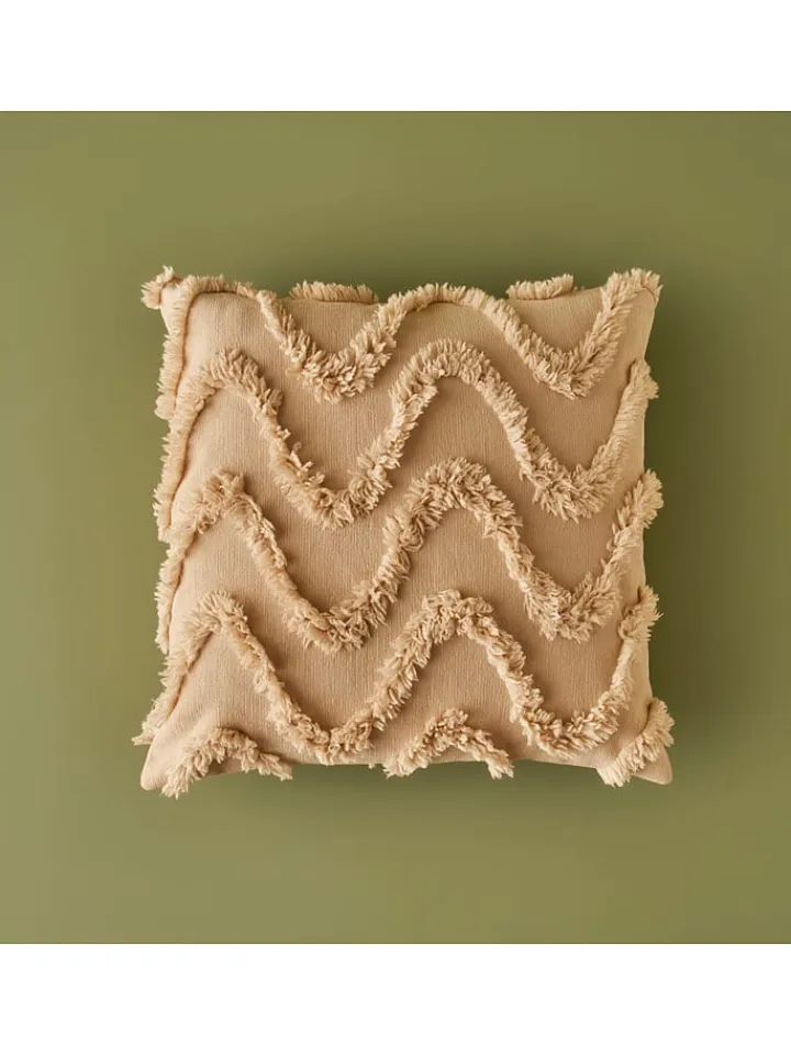 BELLA MAISON Kissen & Kissenhüllen<Kissen ''Nate'' in Beige - (L)43 x (B)43 cm
