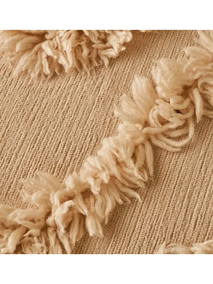 BELLA MAISON Kissen & Kissenhüllen<Kissen ''Nate'' in Beige - (L)43 x (B)43 cm
