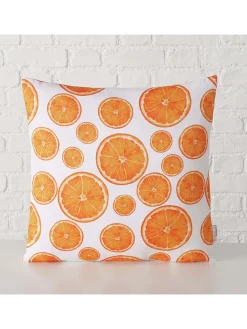 Boltze Kissen & Kissenhüllen<Kissen "Orangy" in Orange - (L)45 x (B)45 cm