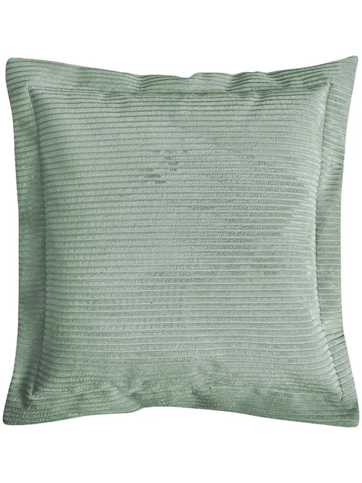 Magma Heimtex Kissen & Kissenhüllen<Kissen "Shara" in Salbei - (L)70 x (B)70 cm