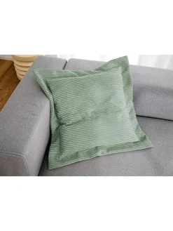 Magma Heimtex Kissen & Kissenhüllen<Kissen "Shara" in Salbei - (L)70 x (B)70 cm