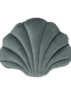 Magma Heimtex Kissen & Kissenhüllen<Kissen "Shell" in Salbei - (L)35 x (B)45 cm