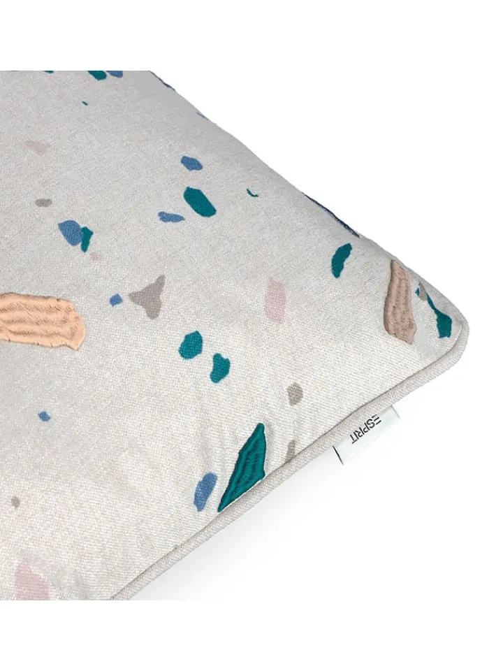 ESPRIT Kissen & Kissenhüllen<Kissenhülle "Bastian" in Creme/ Bunt