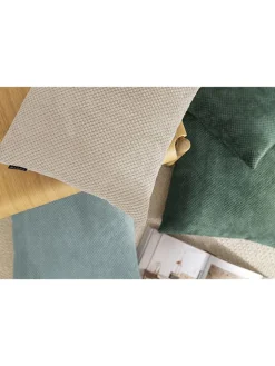 Magma Heimtex Kissen & Kissenhüllen<Kissenhülle "Comodo" in Beige - (L)40 x (B)40 cm