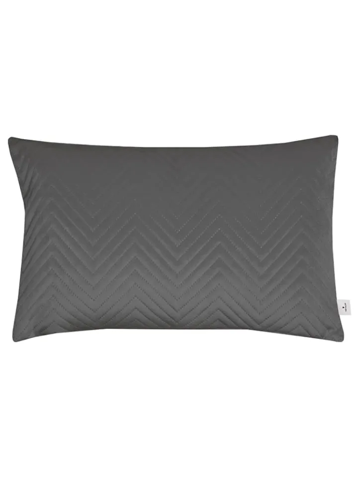 Tom Tailor home Kissen & Kissenhüllen<Kissenhülle "French Velvet" in Grau