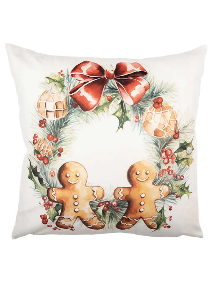 Clayre & Eef Kissen & Kissenhüllen<Kissenhülle in Bunt - (L)45 x (B)45 cm