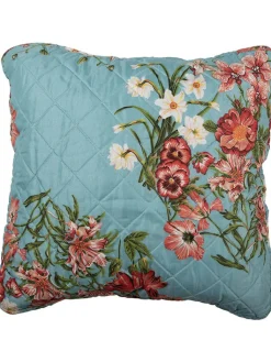 Clayre & Eef Kissen & Kissenhüllen<Kissenhülle in Mint/ Rosa - (L)50 x (B)50 cm