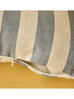BELLA MAISON Kissen & Kissenhüllen<Kissenhülle ''Lemoncello'' in Creme/ Blau/ Gelb - (L)35 x (B)50 cm