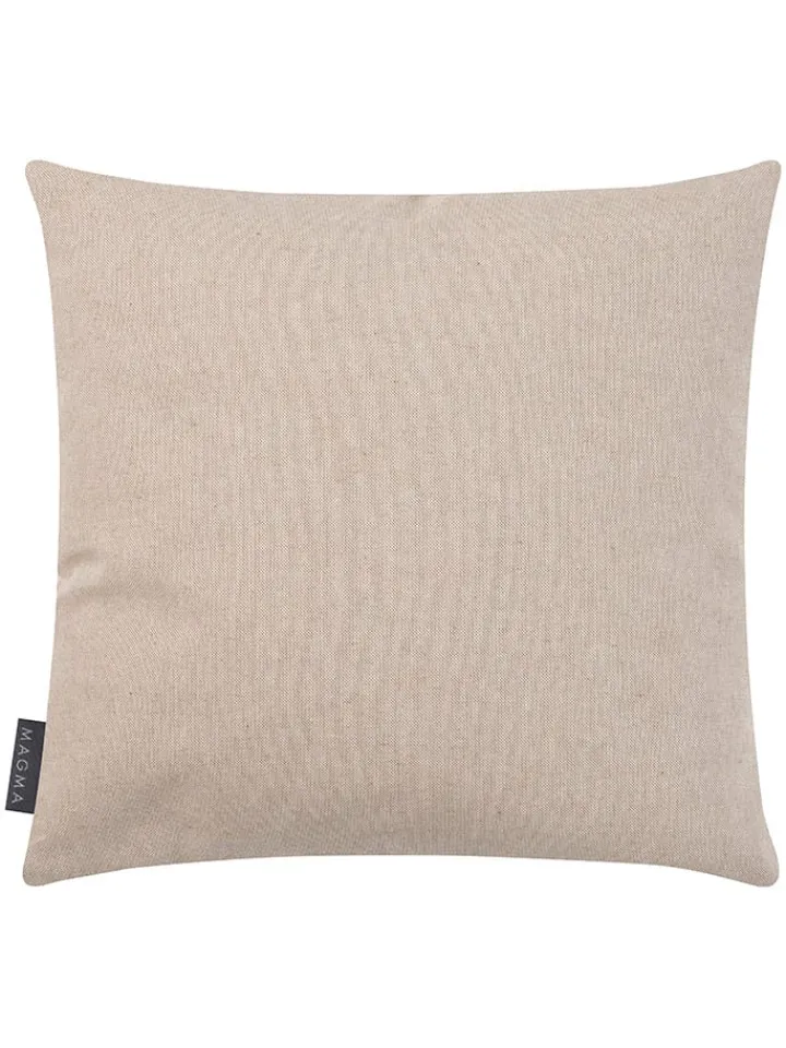 Magma Heimtex Kissen & Kissenhüllen<Kissenhülle "Okrio" in Braun/ Schwarz - (L)45 x (B)45 cm