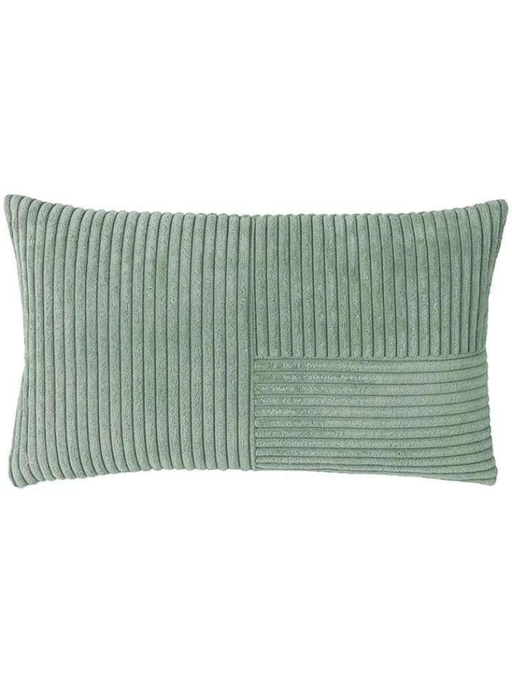 Magma Heimtex Kissen & Kissenhüllen<Kissenhülle "Shara" in Salbei - (L)30 x (B)50 cm