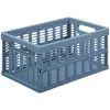 NHG Kisten & Körbe<Kiste in Blau - (B)35,5 x (H)16,3 x (T)24 cm