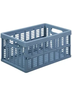 NHG Kisten & Körbe<Kiste in Blau - (B)35,5 x (H)16,3 x (T)24 cm