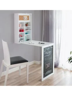 InnovaGoods Tische<Klappbarer Wandtisch in Weiß