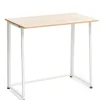 InnovaGoods Tische<Klappschreibtisch in Hellbraun - (B)80 x (H)75 x (T)45 cm